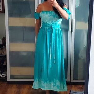 Fashion Nova Maxi dress tie dye